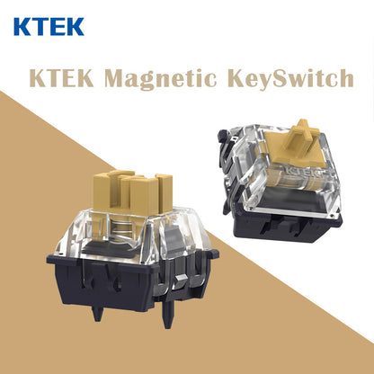 KTEK Magnetic Switch Freely Setting Pre-Travel Hall Sensor rapid trigger Gaming Keyboard
