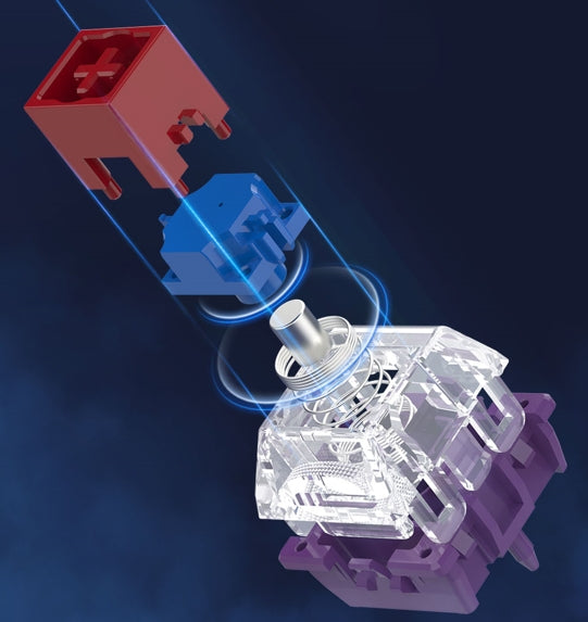 TTC King Magnetic Switch, Linear Factory Pre-lubed Switches for Wooting/Rakka/Melgeek/APEX PRO