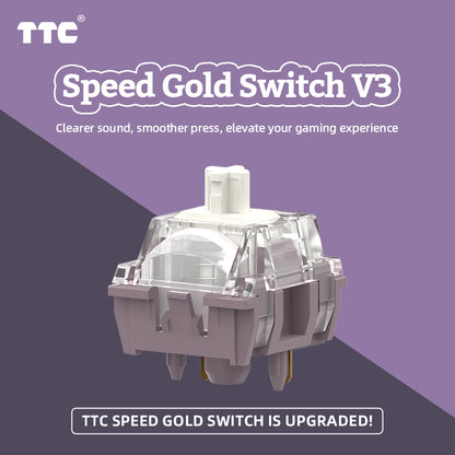 TTC Speed Gold V3 Mechanical Switch（HIFI Style）-New ARRIVAL