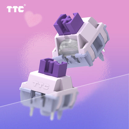 TTC Mysteries Switch Linear Factory Pre-lubed Long Spring Fast Trigger Mechanical Keyboard Switches