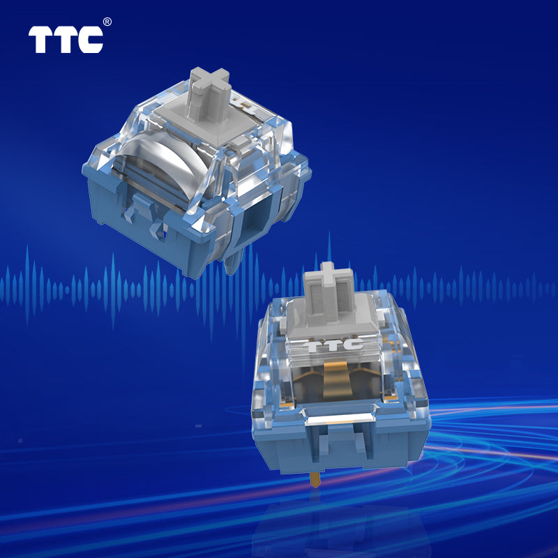 TTC Fast Silver Switch HIFI Linear fast mechanical Keyboard Switch
