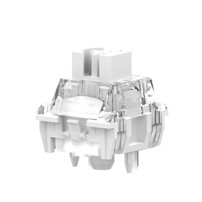 TTC Flaming Snow Switch V2 Dustproof Stem for Mechanical Gaming Keyboard, 5-Pin Linear Pre-Lubed Switch