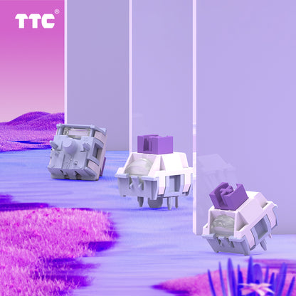 TTC Mysteries Switch Linear Factory Pre-lubed Long Spring Fast Trigger Mechanical Keyboard Switches