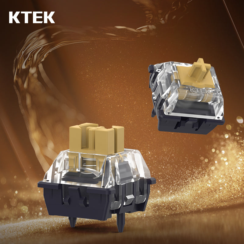 KTEK Magnetic Switch Freely Setting Pre-Travel Hall Sensor rapid trigger Gaming Keyboard