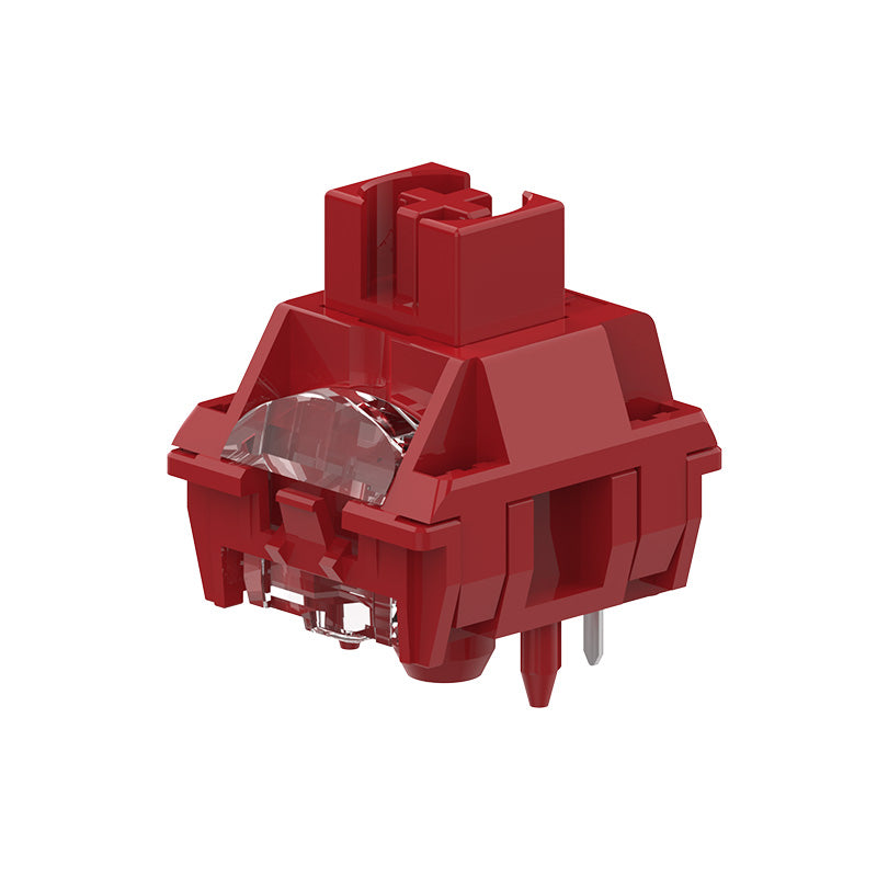 TTC Flaming Red V2 Linear Switch Pre-lubed High quality Elastic and RGB  Soft Smooth Mechanical Gaming Keyboard