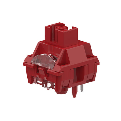 TTC Flaming Red V2 Linear Switch Pre-lubed High quality Elastic and RGB  Soft Smooth Mechanical Gaming Keyboard