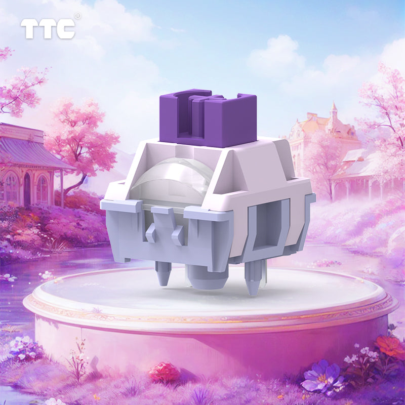 TTC Mysteries Switch Linear Factory Pre-lubed Long Spring Fast Trigger Mechanical Keyboard Switches