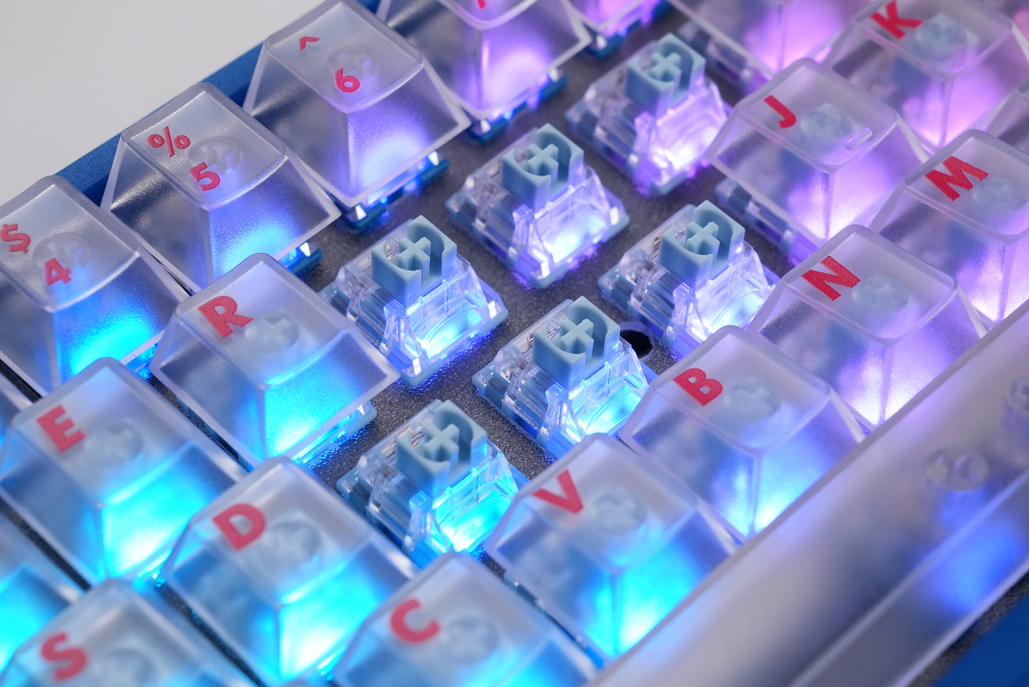 TTC Bluish White Mechanical Switch-Tactile Style