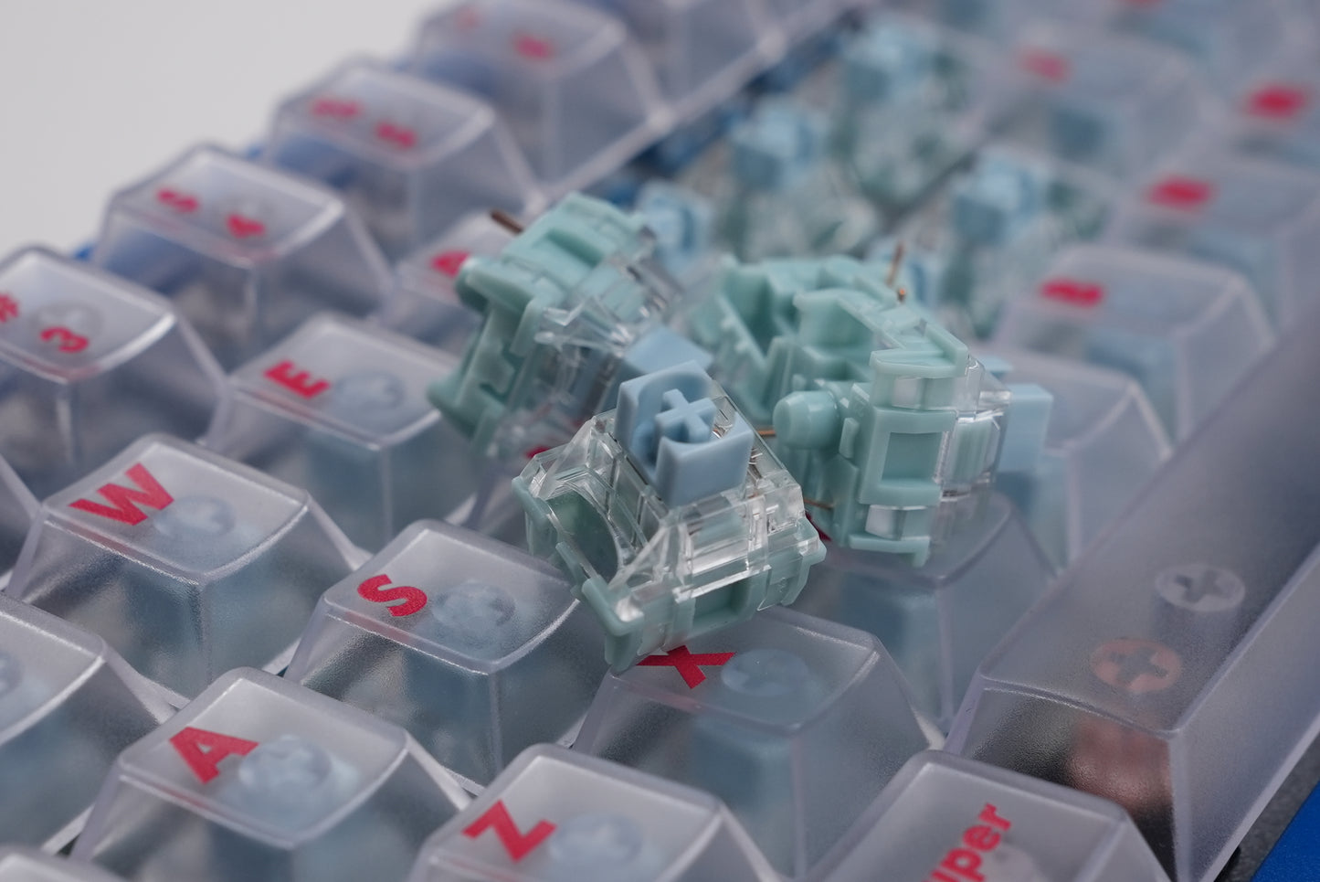 TTC Bluish White Mechanical Switch-Tactile Style