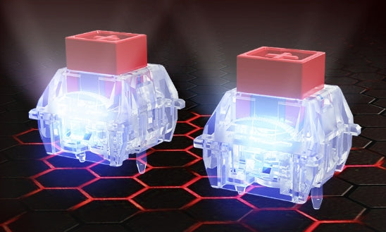 TTC RGB Magnetic Switch, Lighting Linear Freely Setting Pre-Travel Precise Trigger 35gf Magnetic Gaming Keyboard Switch