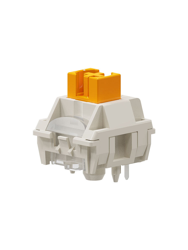 TTC Flaming Orange Linear Switch Pre-lubed Long Spring Rapid Trigger Flame Orange RGB Gaming Keyboard Switch